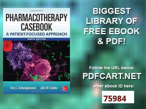 Pharmacotherapy Casebook 9th Edition Pdf