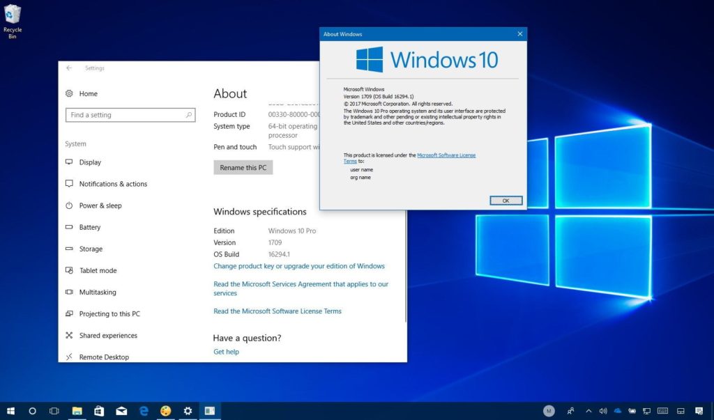 Windows 10 pro free download
